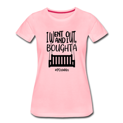 I Bought A Porch Swing B Women’s Premium T-Shirt - pink