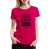 I Bought A Porch Swing B Women’s Premium T-Shirt - dark pink