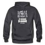 I Bought A Porch Swing W Gildan Heavy Blend Adult Hoodie - charcoal grey