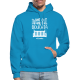 I Bought A Porch Swing W Gildan Heavy Blend Adult Hoodie - turquoise