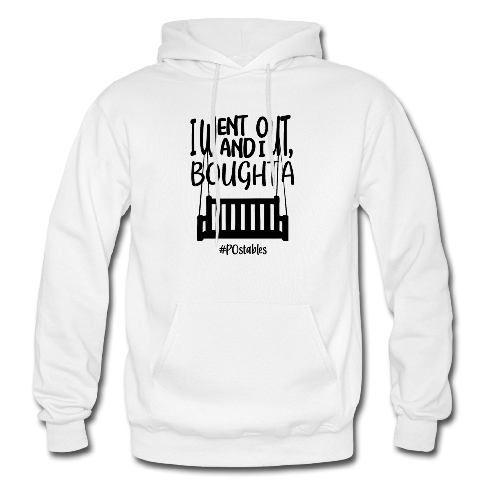 I Bought A Porch Swing B Gildan Heavy Blend Adult Hoodie - white