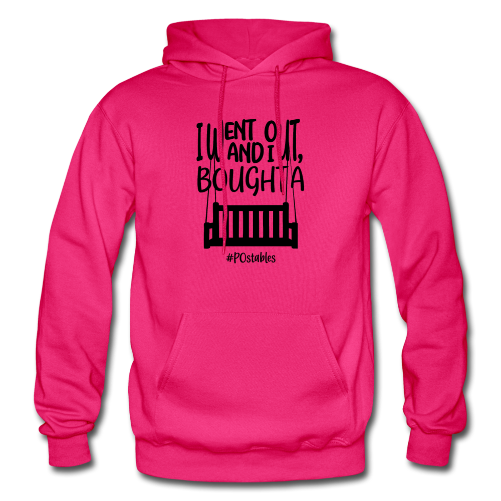 I Bought A Porch Swing B Gildan Heavy Blend Adult Hoodie - fuchsia