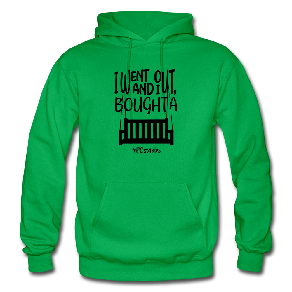 I Bought A Porch Swing B Gildan Heavy Blend Adult Hoodie - kelly green