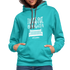 I Bought A Porch Swing W Contrast Hoodie - scuba blue/asphalt