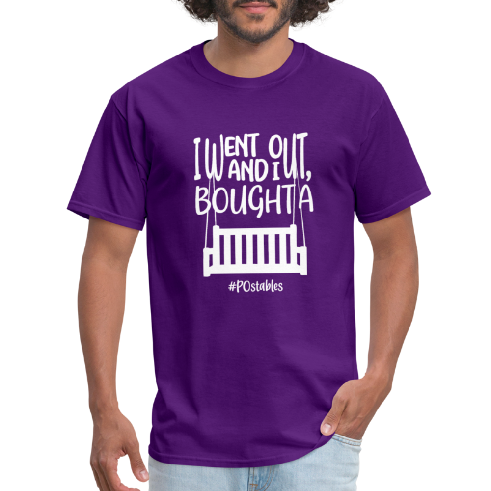 I Bought A Porch Swing W Unisex Classic T-Shirt - purple