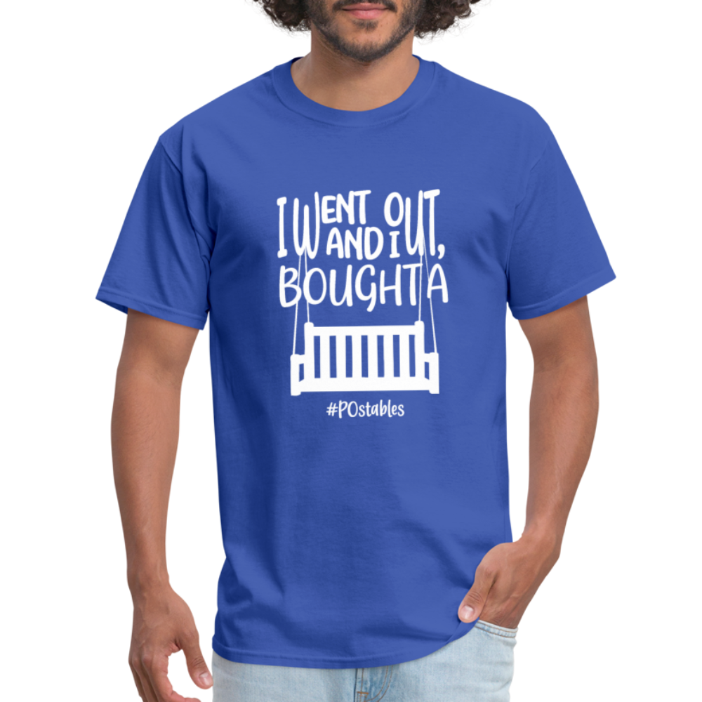 I Bought A Porch Swing W Unisex Classic T-Shirt - royal blue