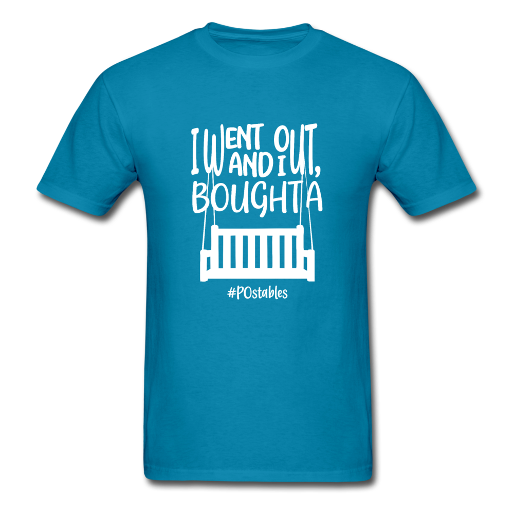 I Bought A Porch Swing W Unisex Classic T-Shirt - turquoise