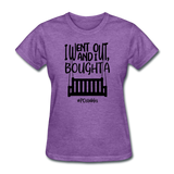 I Bought A Porch Swing B Women's T-Shirt - purple heather