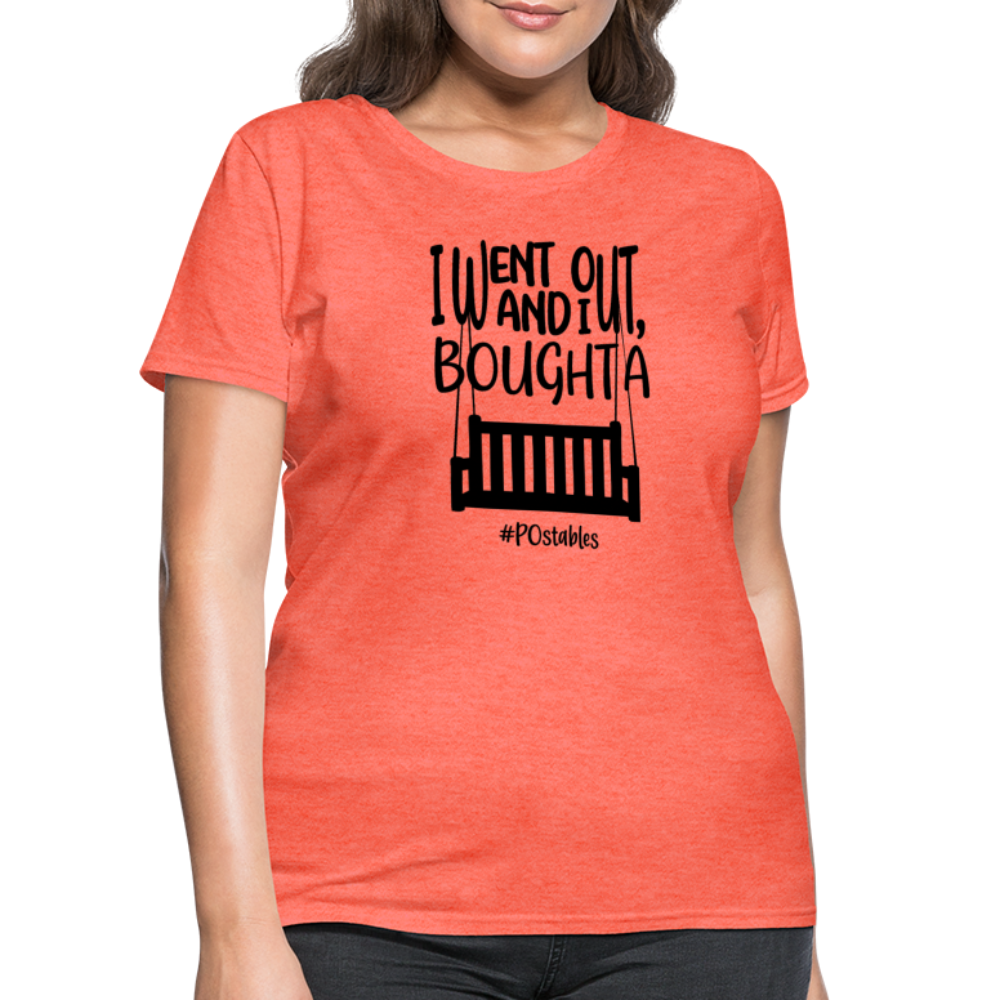 I Bought A Porch Swing B Women's T-Shirt - heather coral