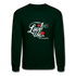 I Love Us W Crewneck Sweatshirt - forest green