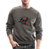 I Love Us B Crewneck Sweatshirt - asphalt gray