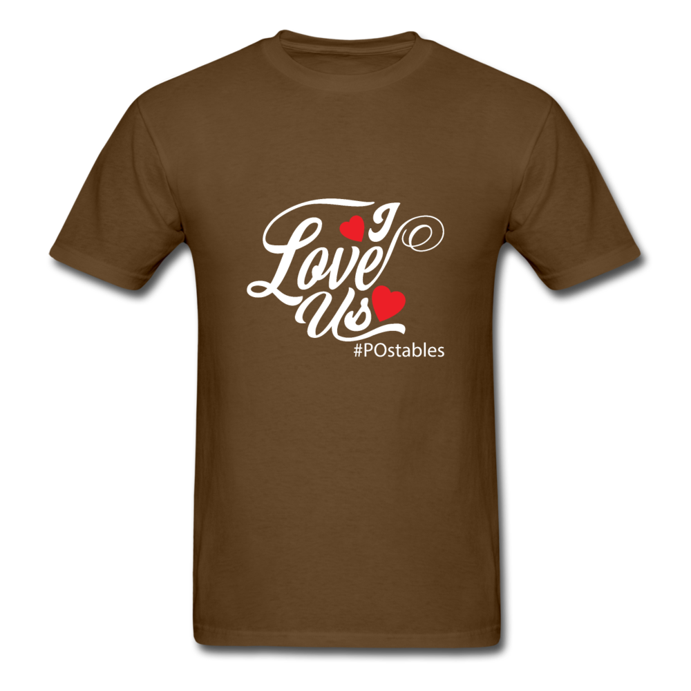 I Love Us W Unisex Classic T-Shirt - brown