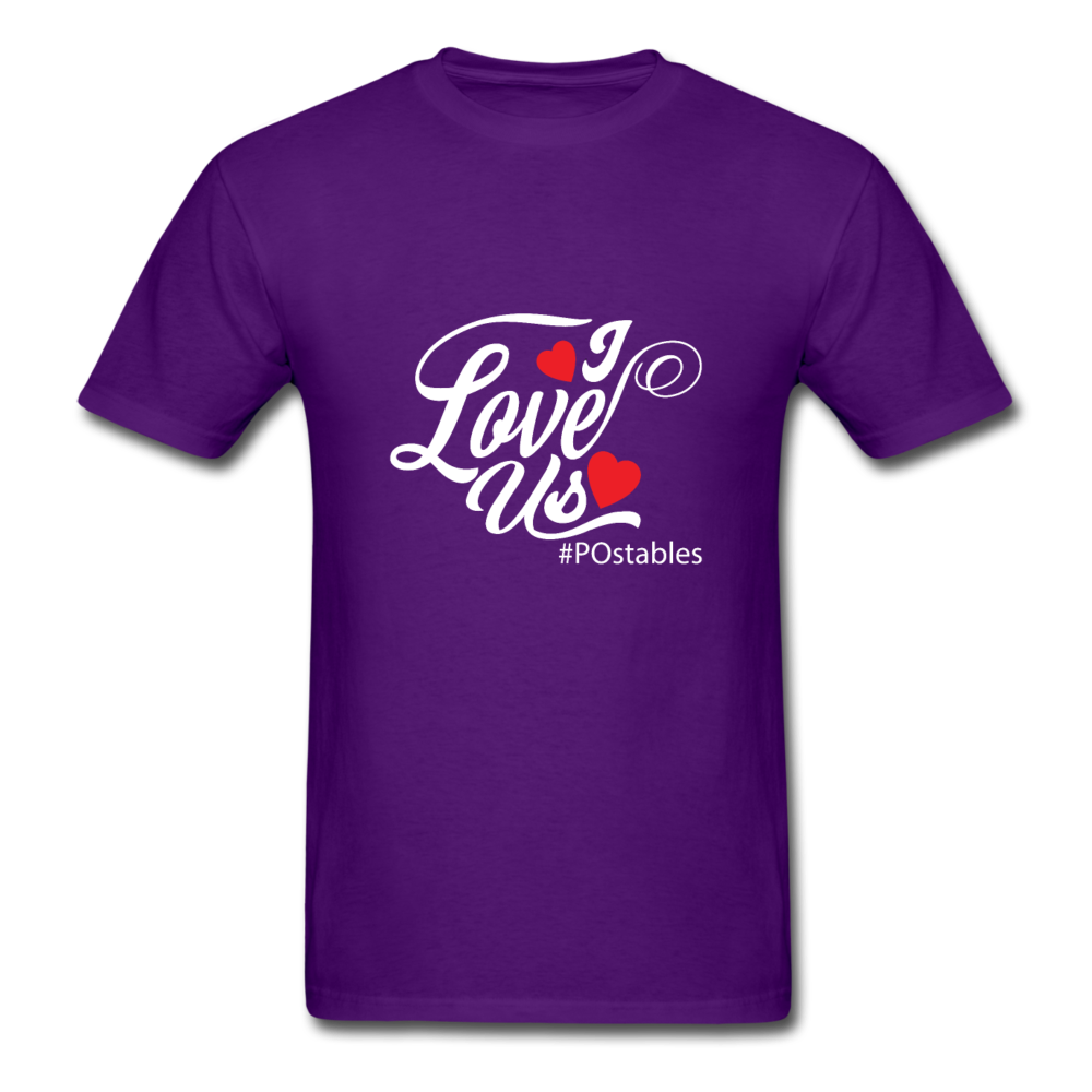 I Love Us W Unisex Classic T-Shirt - purple