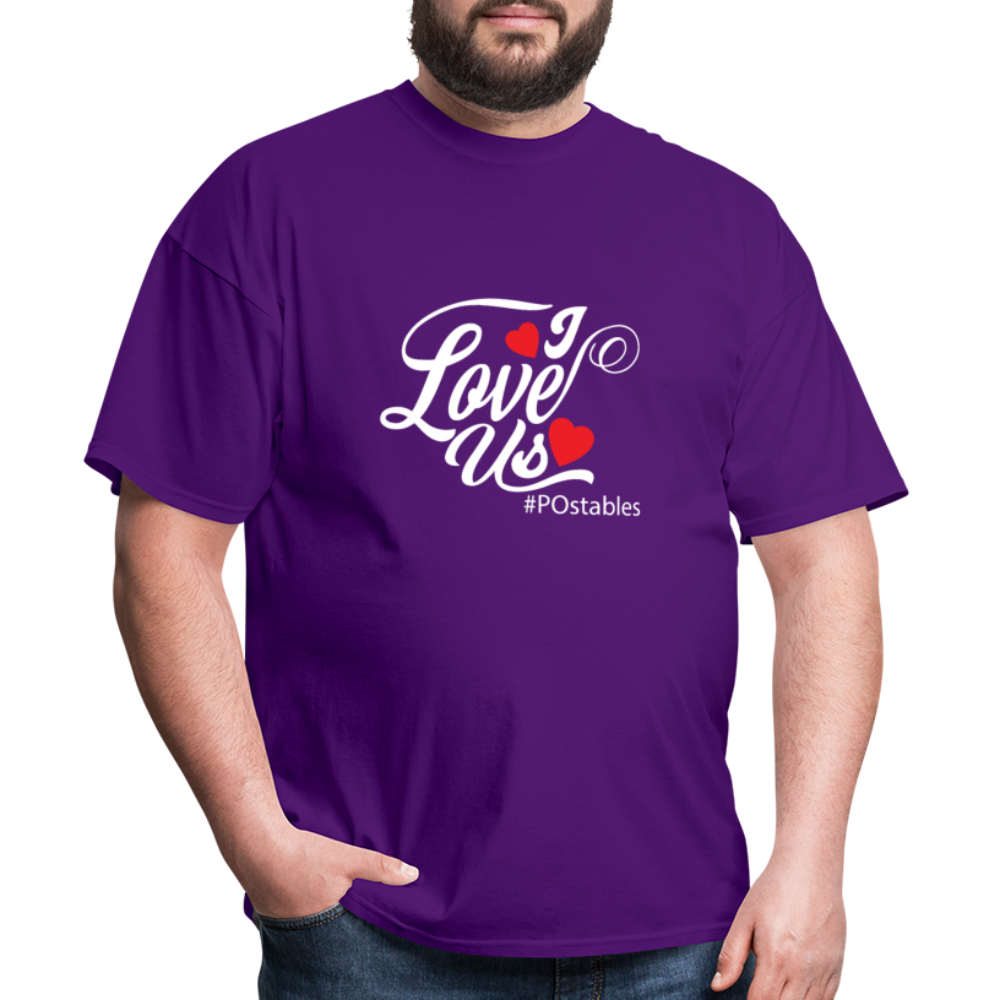 I Love Us W Unisex Classic T-Shirt - purple