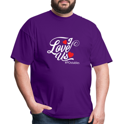 I Love Us W Unisex Classic T-Shirt - purple