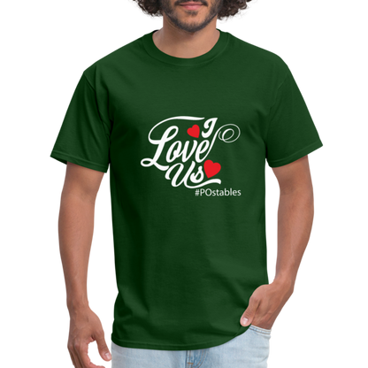 I Love Us W Unisex Classic T-Shirt - forest green