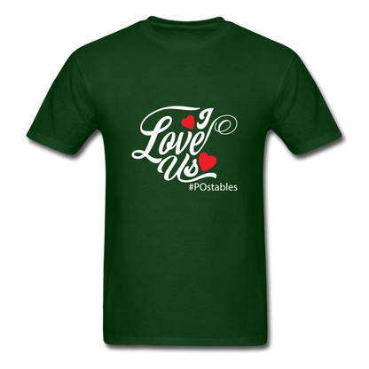 I Love Us W Unisex Classic T-Shirt - forest green