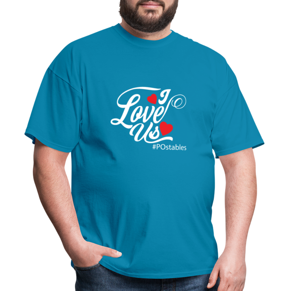 I Love Us W Unisex Classic T-Shirt - turquoise