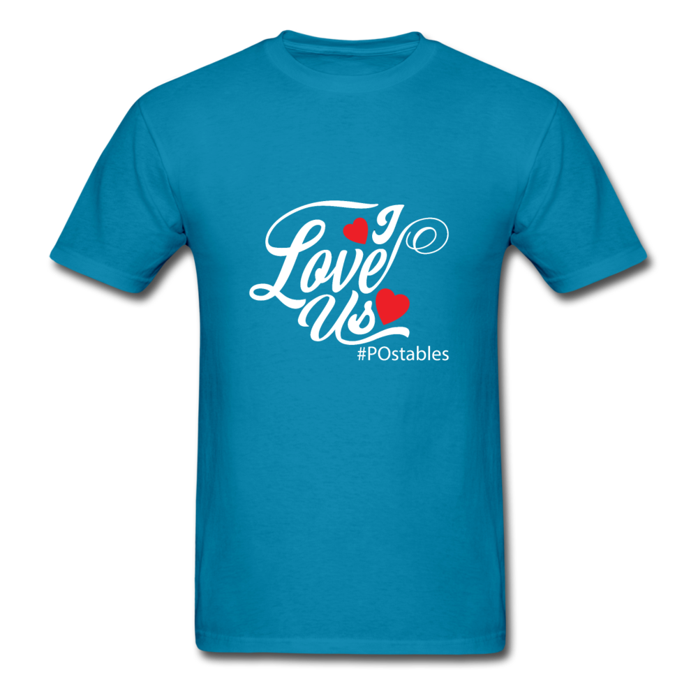 I Love Us W Unisex Classic T-Shirt - turquoise