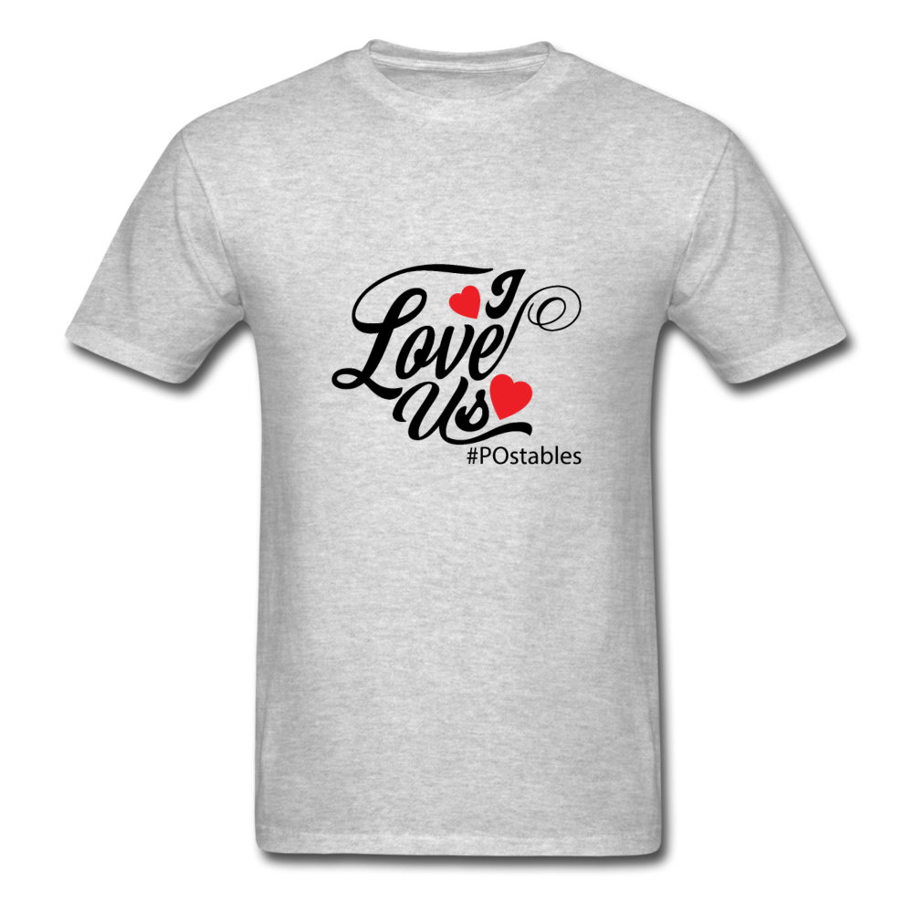 I Love Us B Unisex Classic T-Shirt - heather gray