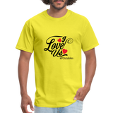 I Love Us B Unisex Classic T-Shirt - yellow