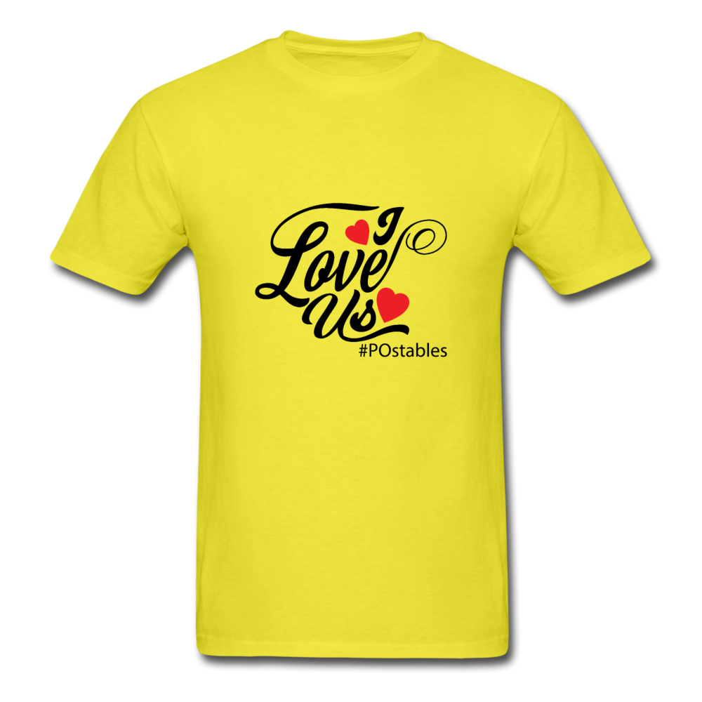 I Love Us B Unisex Classic T-Shirt - yellow