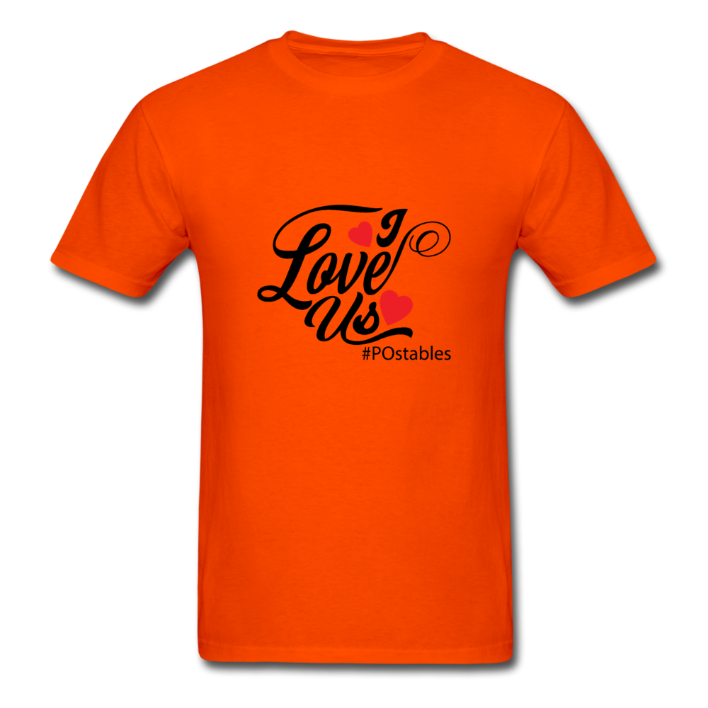 I Love Us B Unisex Classic T-Shirt - orange