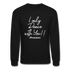 I Only Dance With You W Crewneck Sweatshirt - black