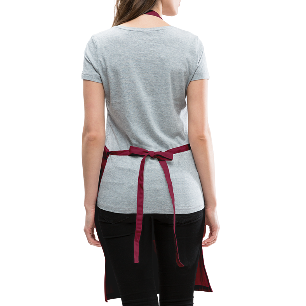 I Only Dance With You W Adjustable Apron - burgundy