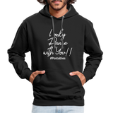 I Only Dance With You W Contrast Hoodie - black/asphalt
