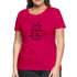 I Only Dance With You B Women’s Premium T-Shirt - dark pink