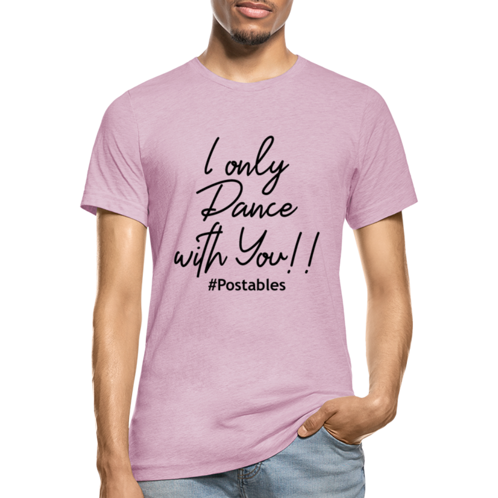 I Only Dance With You B Unisex Heather Prism T-Shirt - heather prism lilac