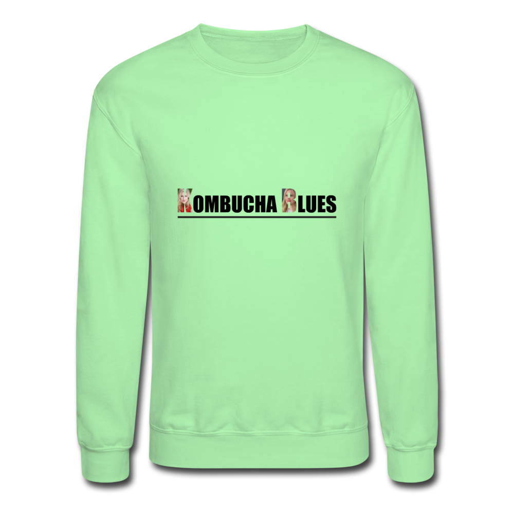 Kombucha Blues for Kristin Booth Crewneck Sweatshirt - lime