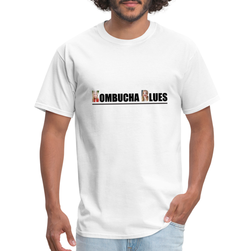 Kombucha Blues for Kristin Booth Unisex Classic T-Shirt - white