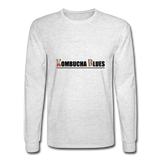 Kombucha Blues for Kristin Booth Men's Long Sleeve T-Shirt - light heather gray