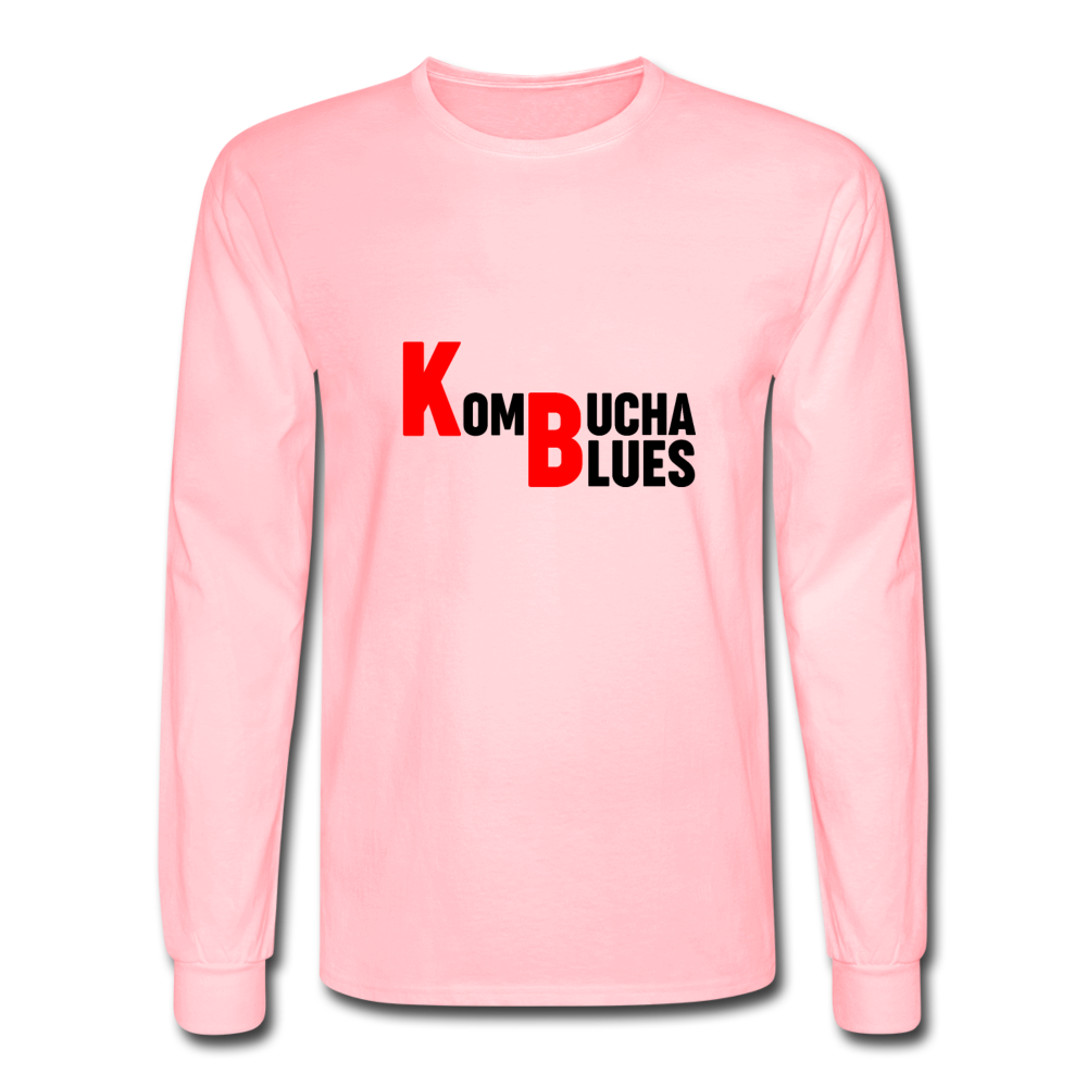 Kombucha Blues Men's Long Sleeve T-Shirt - pink
