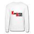 Kombucha Blues Crewneck Sweatshirt - white