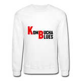 Kombucha Blues Crewneck Sweatshirt - white