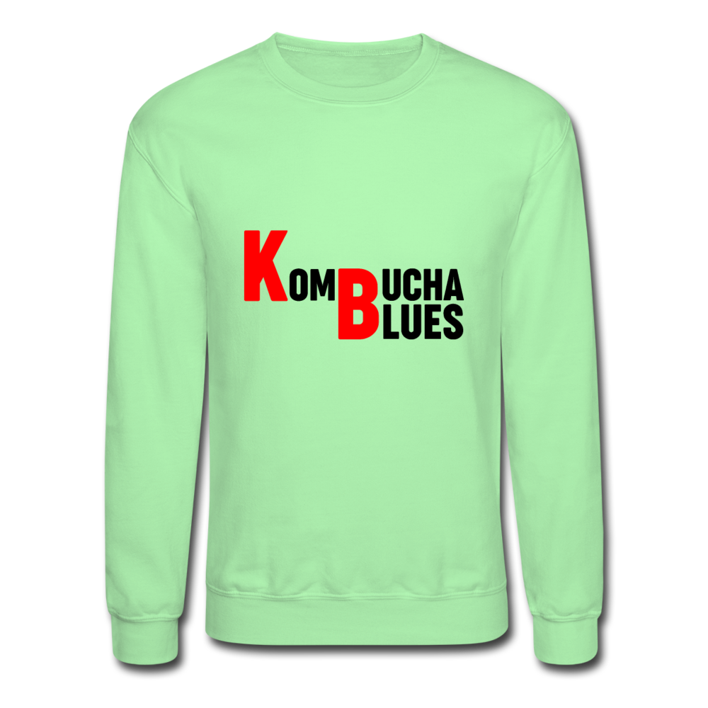Kombucha Blues Crewneck Sweatshirt - lime