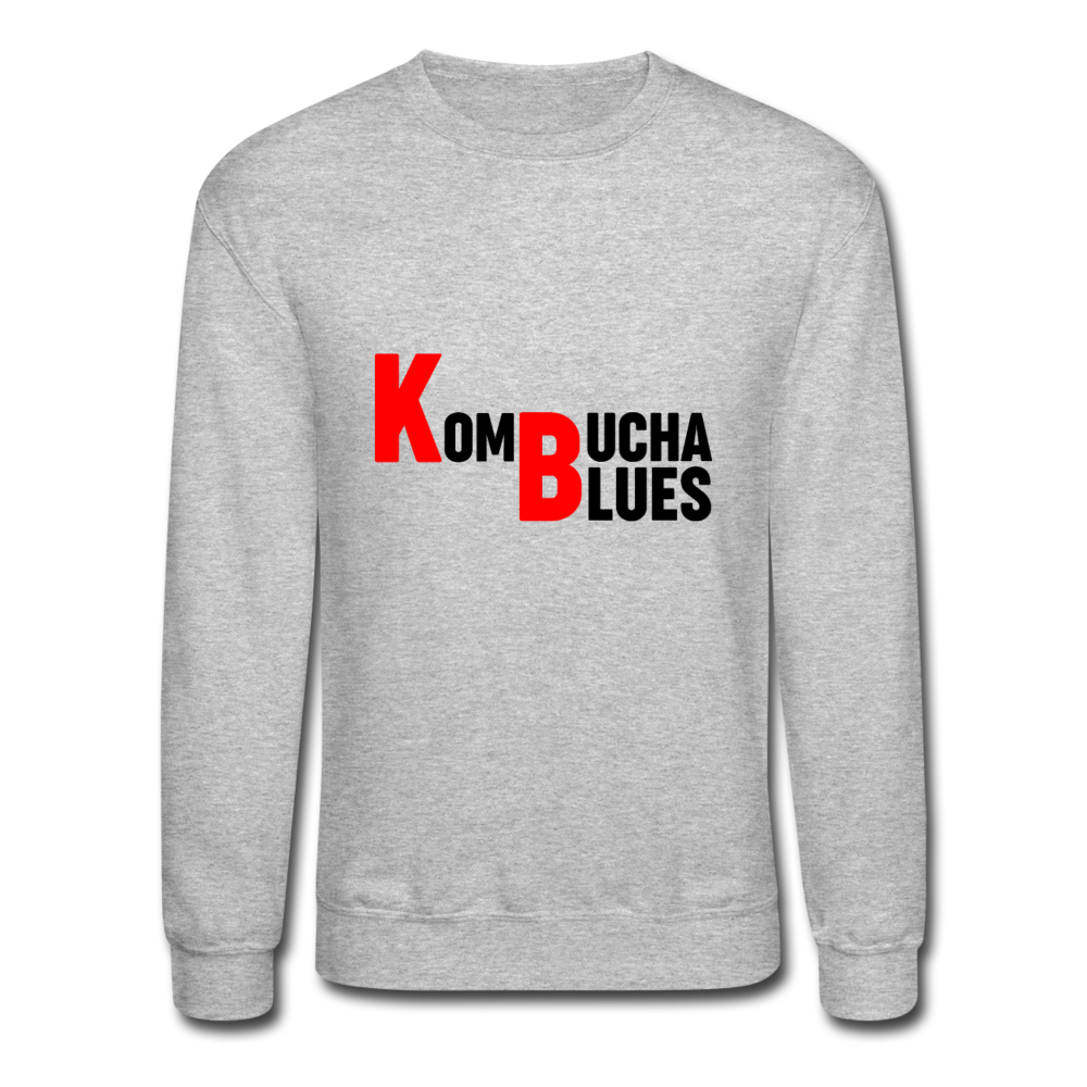 Kombucha Blues Crewneck Sweatshirt - heather gray