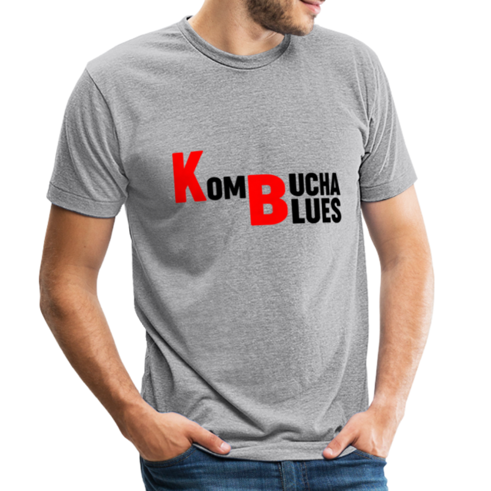 Kombucha Blues Unisex Tri-Blend T-Shirt - heather grey