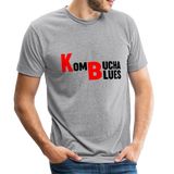 Kombucha Blues Unisex Tri-Blend T-Shirt - heather grey