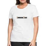 Kombucha Blues for Kristin Booth Women’s Premium T-Shirt - white