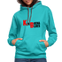 Kombucha Blues Contrast Hoodie - scuba blue/asphalt