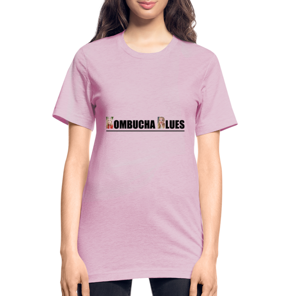 Kombucha Blues for Kristin Booth Unisex Heather Prism T-Shirt - heather prism lilac