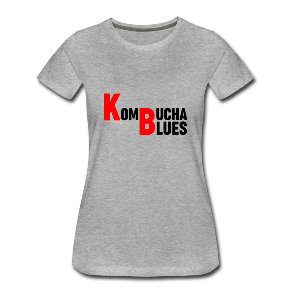 Kombucha Blues Women’s Premium T-Shirt - heather gray