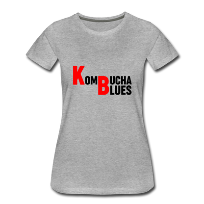 Kombucha Blues Women’s Premium T-Shirt - heather gray