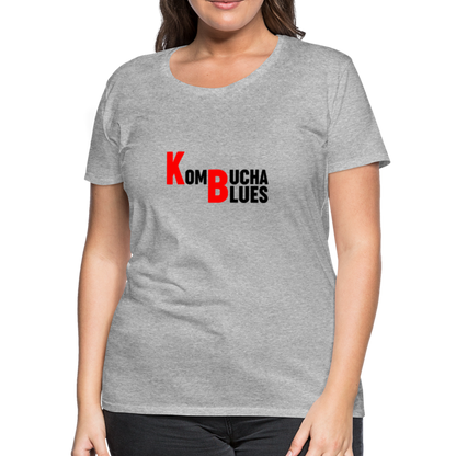 Kombucha Blues Women’s Premium T-Shirt - heather gray