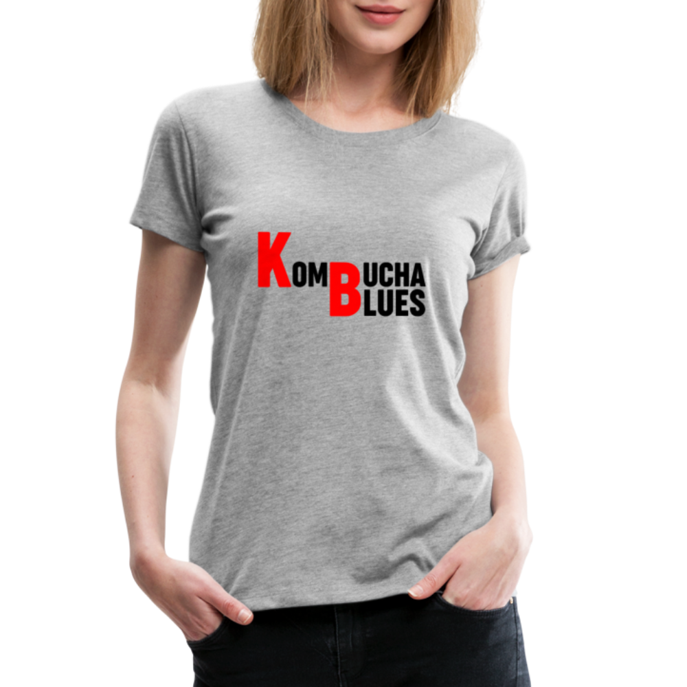 Kombucha Blues Women’s Premium T-Shirt - heather gray