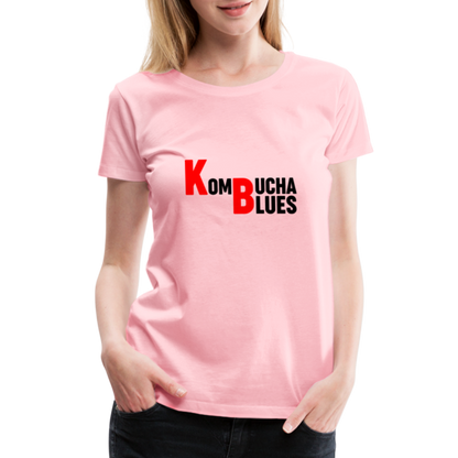 Kombucha Blues Women’s Premium T-Shirt - pink